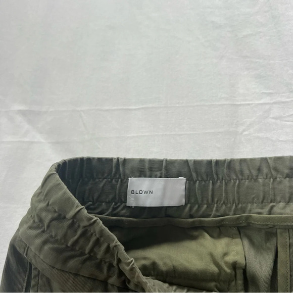 Baldwin BLDWN Damon Drawstring Pants Stretch Green Joggers 9980 - Picture 6 of 11
